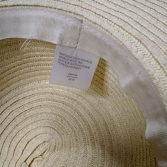 PAYLESS SHOESOURCE SUMMER MMER BEACH STRAW WOMEN HAT ONE X7 - Picture 5 of 8